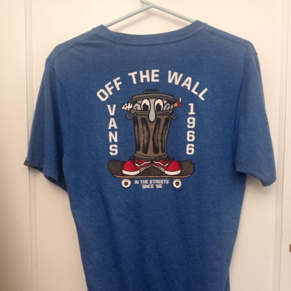 Van's Women's Trash Can Stake T-Shirt